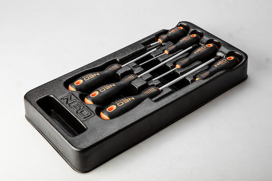 Neo Tools Set 7 Magnetice Șurubelnițe