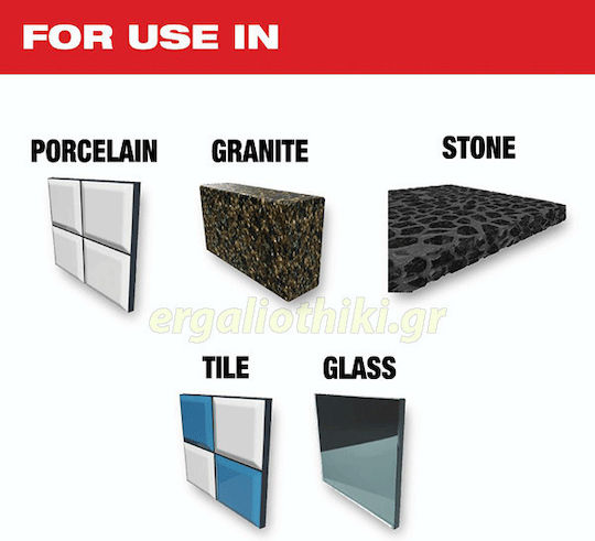 Milwaukee Diamond Hole Saw Set for Tile 200gr
