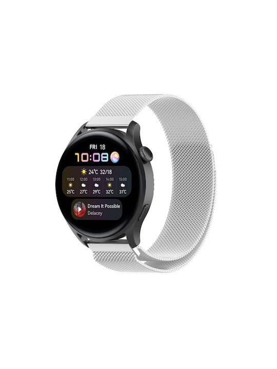 Milanese Μεταλλικό Λουράκι Μαγνητικό Κλείσιμο Xiaomi Redmi Watch 5 Active Xiaomi Redmi Watch 5 Lite 48mm Silver Milanese Μεταλλικό Λουράκι Μαγνητικό Κλείσιμο Xiaomi Redmi Watch 5 Active Xiaomi Redmi Watch 5 Lite 48mm Silver