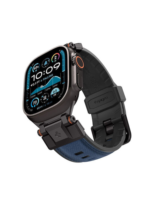 Spigen Durapro Armor Strap Albastru marin (Apple Watch 6, 7, 8, 9, 10, SE, Ultra 1, 2)