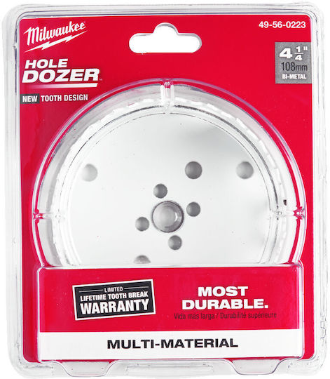 Milwaukee Lochsäge mit Durchmesser von 41mm bis 108mm