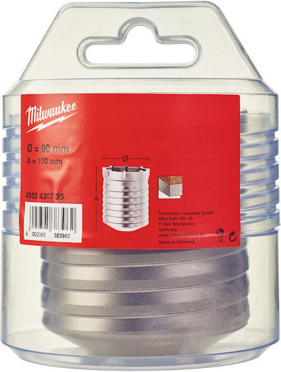 Milwaukee Ποτηροκορώνα SDS με Διάμετρο 100mm