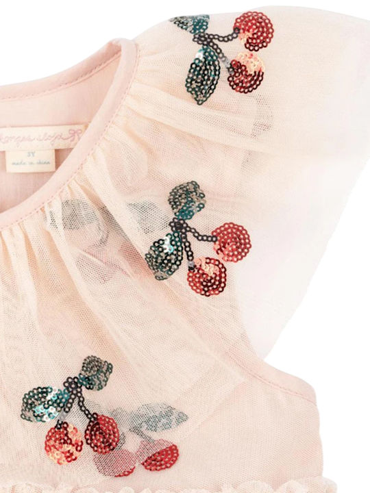 Παιδικό Φόρεμα Τούλινο Cerise Glitter