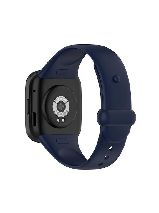 Redmi Watch 3 Nail Button Silicone Watch Band Dark Blue Redmi Watch 3 Nail Button Silicone Watch Band Dark Blue