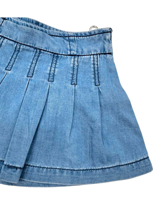 Kids' Denim Skirt Blue