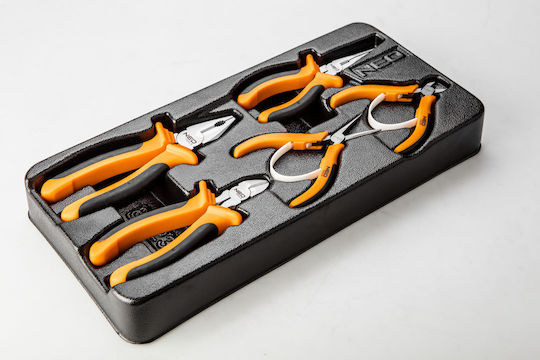 Neo Tools Клещи Дължина 160мм 5бр