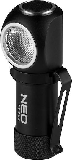 Neo Tools Lanternă Cu Bliț Reîncărcabilă De Tip Cască LED IPX4 Cu Luminozitate Maximă 600lm