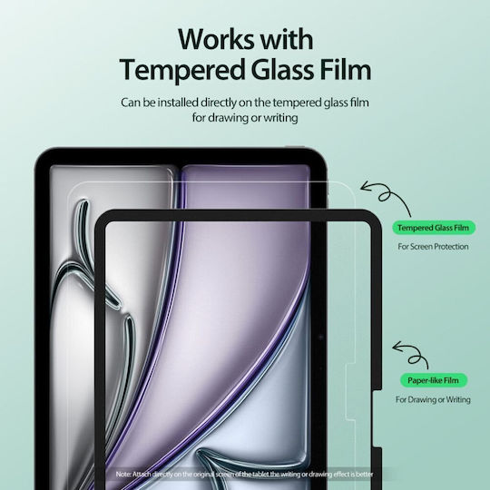 Dux Ducis Paper Ματ Screen Protector (iPad Air 2024 11") Μαύρο