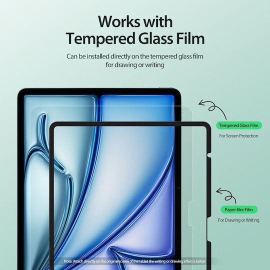 Lcd Paper Screen Protector (iPad Air 13" (2024/2025) - Apple) Black