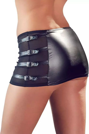 Cottelli Collection Mini Skirt Fustă Sexy Negru