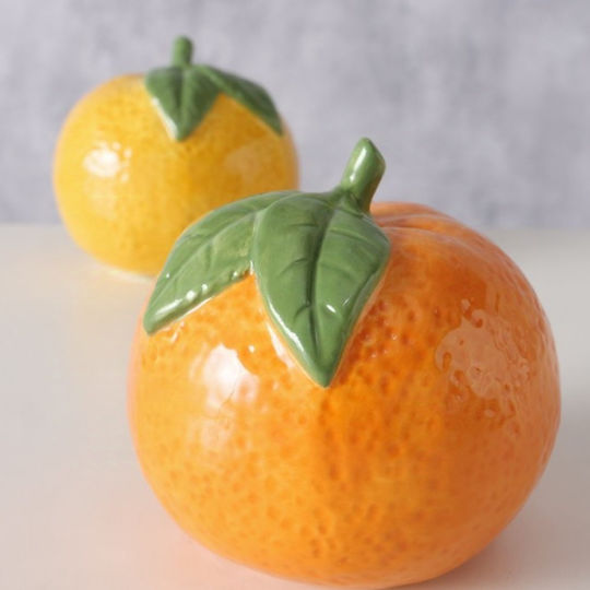Orange Σετ 2 Χειροποίητα Κεραμικά Διακοσμητικά Πορτοκάλια 2 Τμχ Orange Σετ 2 Χειροποίητα Κεραμικά Διακοσμητικά Πορτοκάλια 2 Τμχ