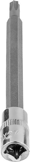 Neo Tools Καρυδάκι Torx Μακρύ με Καρέ Υποδοχής 1/4"