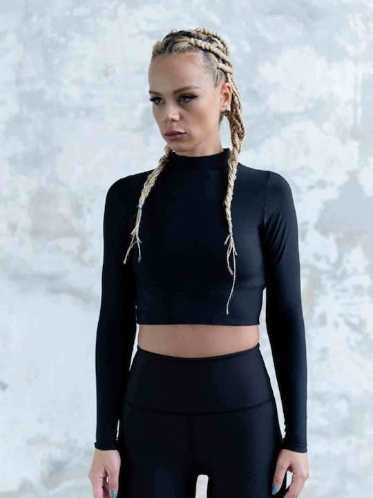 Женски легинси Високоталирани и с Push Up Black