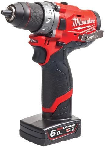 Milwaukee M12 FDD-202X Mașină De Găurit Cu Baterie Fără Perii 12V 2x2Ah