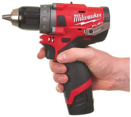Milwaukee M12 FDD-202X Mașină De Găurit Cu Baterie Fără Perii 12V 2x2Ah