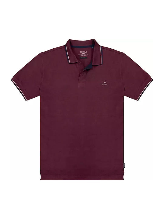 Polo T-shirt Dark Raspberry