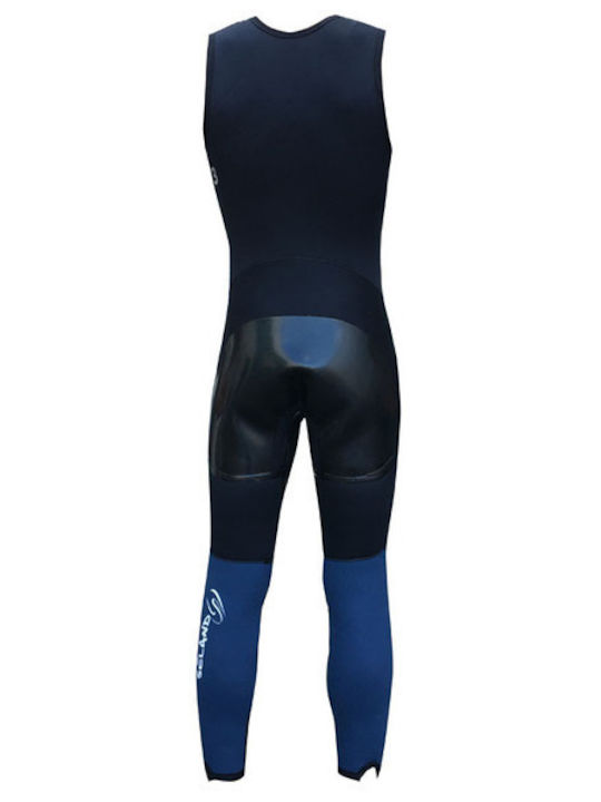 Seland Aneto Long John Salopetă De Neopren Neagră 1mm