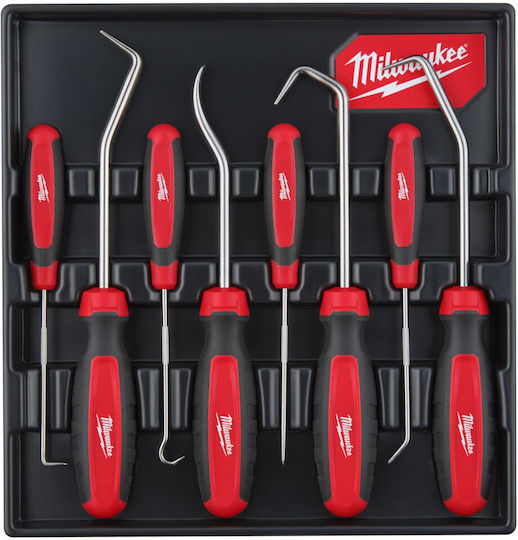 Milwaukee 4932480569 Комплект Ръчни Инструменти Комплект за тежки задачи с кука и прободна игла 8бр