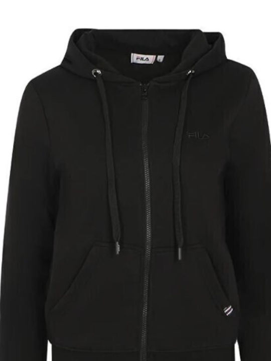 Marlen Jacket Women's Long Lifestyle Jacket for Winter with Hood Black