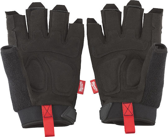 Milwaukee Gloves for Work Gray Leather 1pcs
