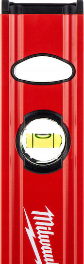 Milwaukee Redstick Slim 40 Spirit Level Aluminum 40cm with 2 Eyes