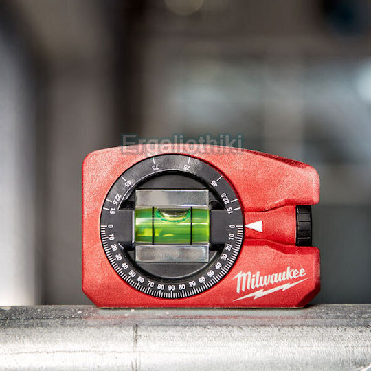 Milwaukee 4932459597 Plastic Spirit Level Magnetic 8cm with 1 Eye