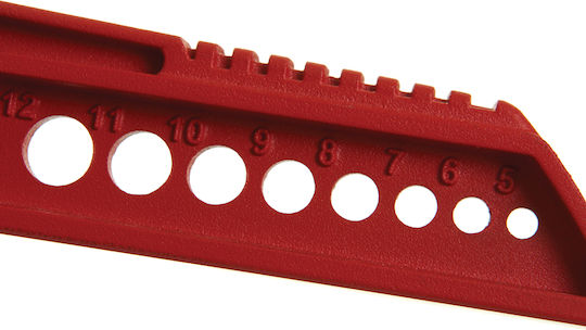 Milwaukee Redcast 60 Die-Cast Spirit Level Aluminum 60cm with 2 Eyes