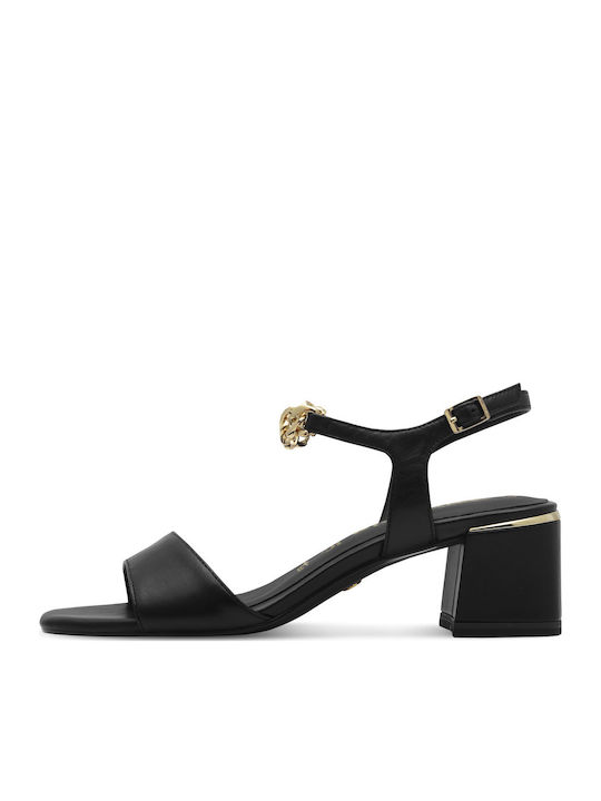Leather Sandals Black