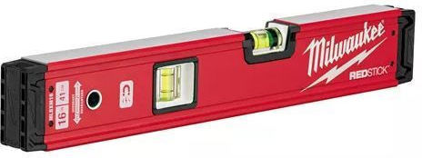 Milwaukee Redstick Backbone 180 Magnetic Αλφάδι Μαγνητικό 180εκ. με 3 Μάτια