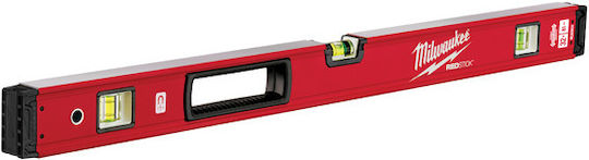 Milwaukee Redstick Backbone 120 Magnetic Wasserwaage Aluminium Magnetisch 120cm mit 3 Augen