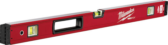 Milwaukee Redstick Backbone 80 Spirit Level Aluminum Magnetic 80cm with 3 Eyes