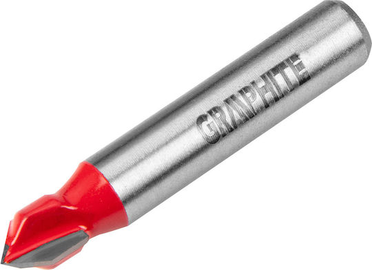 Graphite Φρέζα Καρβιδίου για Διαμόρφωση Αυλακώσεων σε Ξύλο 8mm x 8mm