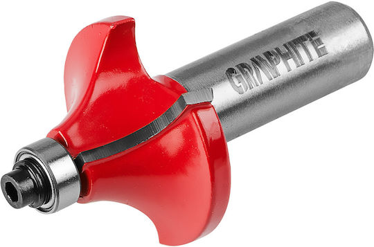 Graphite Router Carbură pentru Lemn 15.4mm x 34.9mm x 8mm cu Rulment