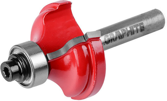 Graphite Cutter Bit Hartmetall für Holz 12.9mm x 32mm x 8mm mit Kugellager