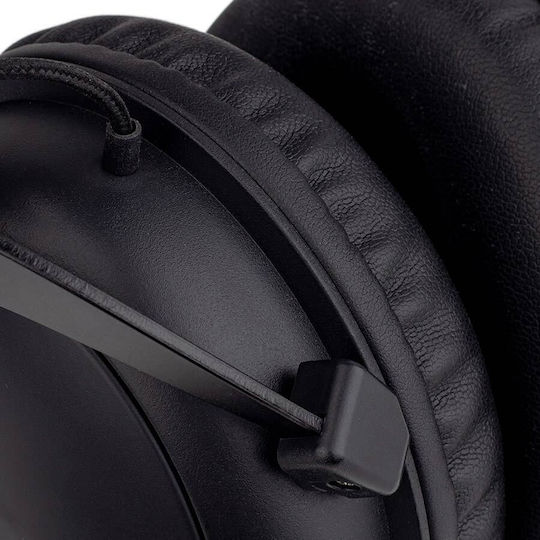 Gatt Audio HP 100 Wired Over Ear Headphones Black