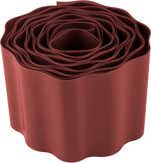 Verto Plastic Garden Border in Brown Color 10cm x 9.0m