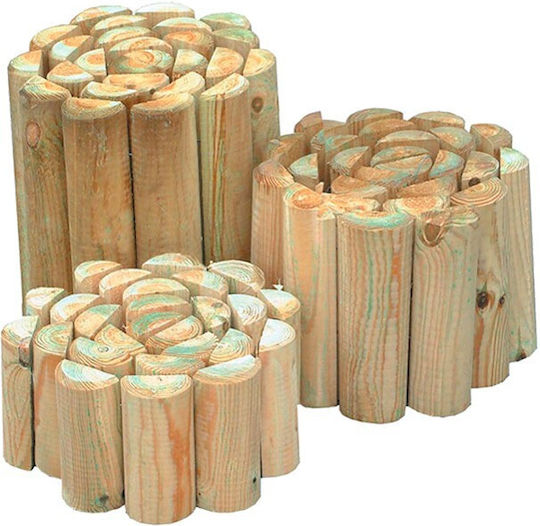 Showood Wooden Garden Hedge in Beige Colour 20cm x 2m
