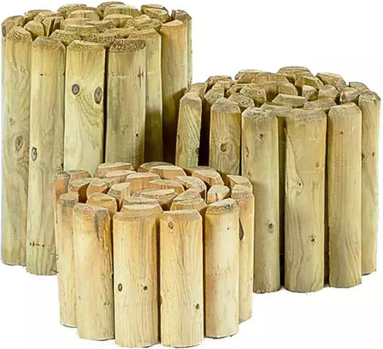 Showood Wooden Garden Hedge in Beige Colour 20cm x 2m