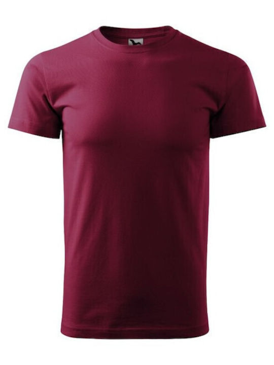 Malfini Basic Ανδρικό Διαφημιστικό T-shirt Κοντομάνικο σε Χρώμα