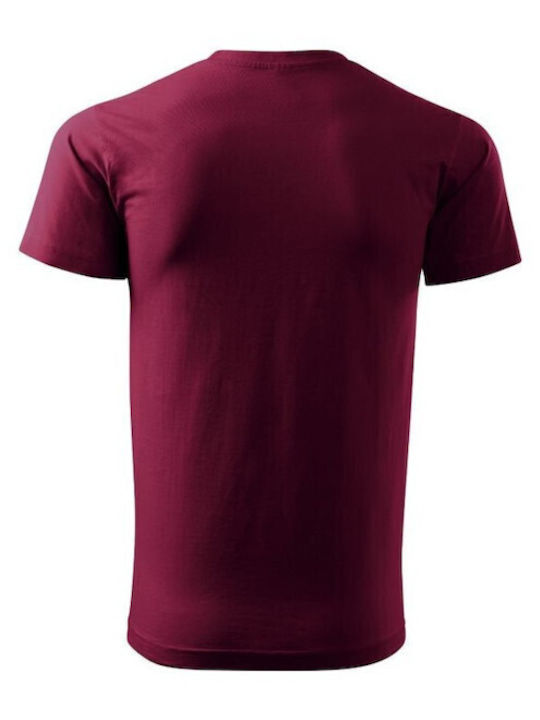 Malfini Basic Werbe-T-Shirt in Rot Farbe