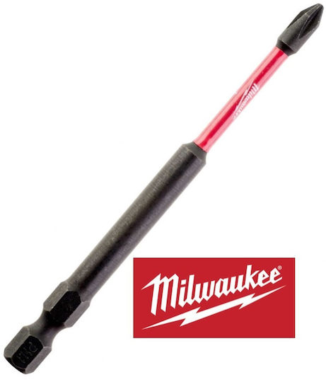 Milwaukee Shockwave Screwdriver Bit Cross with Size PH1