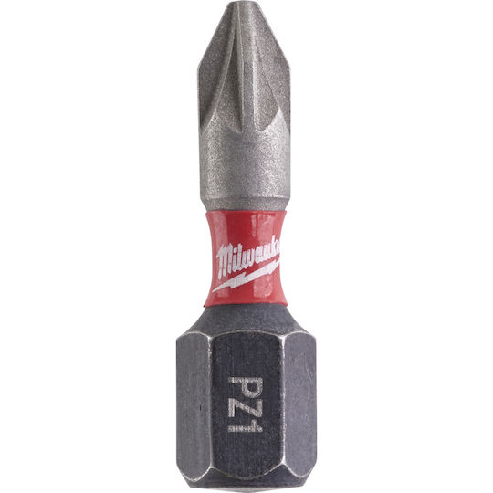 Milwaukee Set 2 Schraubendreher-Bits Stern Shockwave