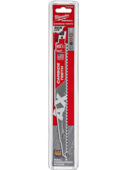 Milwaukee AX Λάμα για Ξύλο 230mm