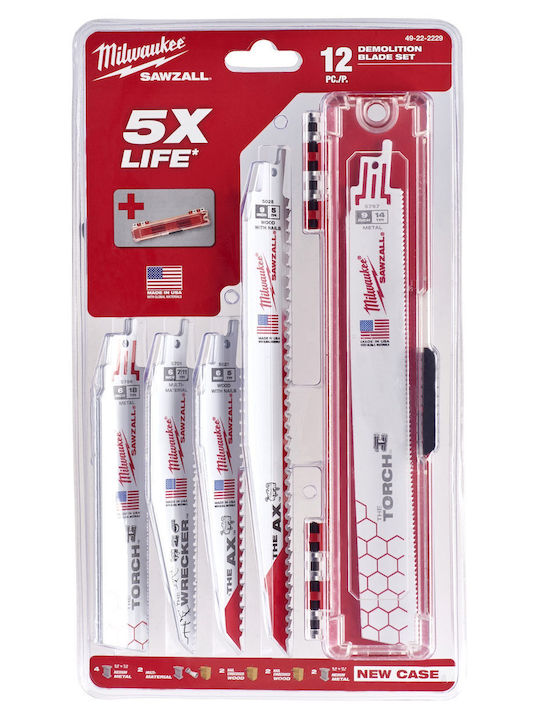 Milwaukee 49222229 Lamele Spathosega 12buc