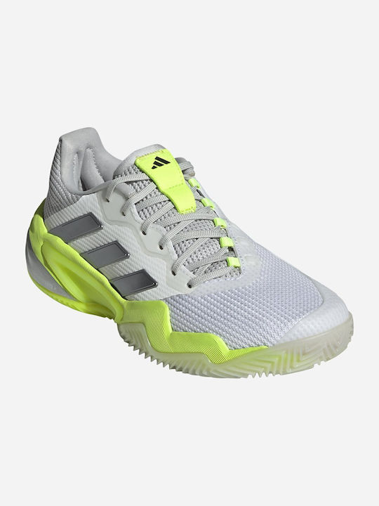 adidas Barricade 13 Tennisschuhe Tongelände Weiß