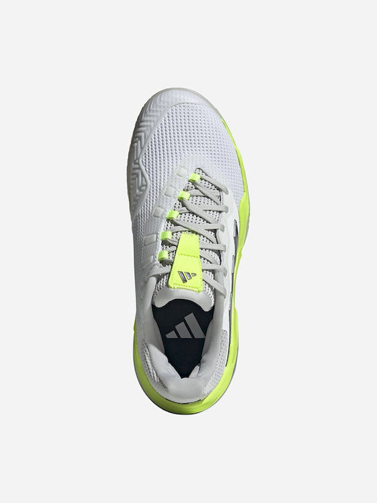 adidas Barricade 13 Tennisschuhe Tongelände Weiß