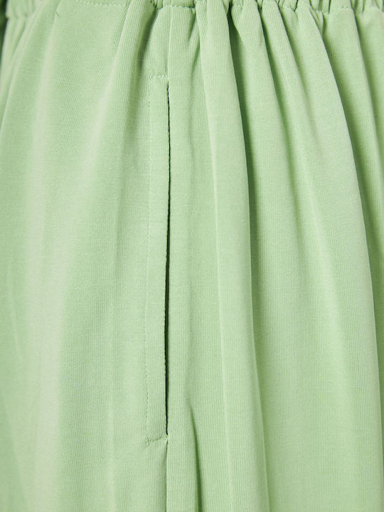 Women's High-waisted Shorts Green