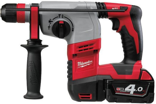 Milwaukee HD18 HX-402C Impact Demolition Hammer Battery 18V 2x4Ah with Chuck SDS Plus 4933441280