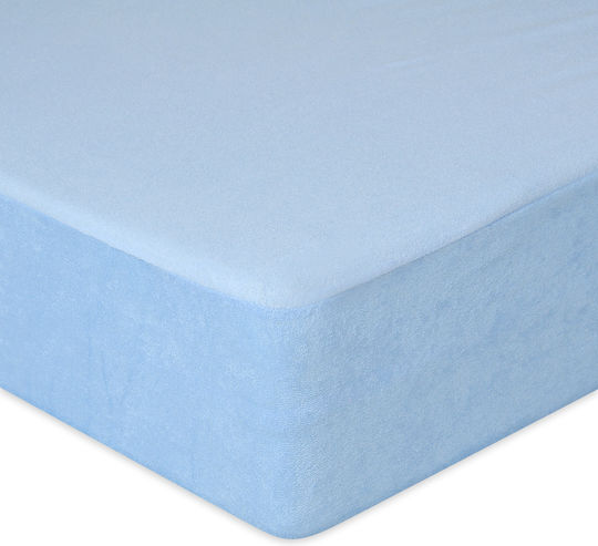 Matex Детски Чаршафи с Ластик Сини 60x120см