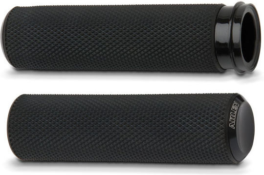 Arlen Ness Motorcycle Handlebars in Black color